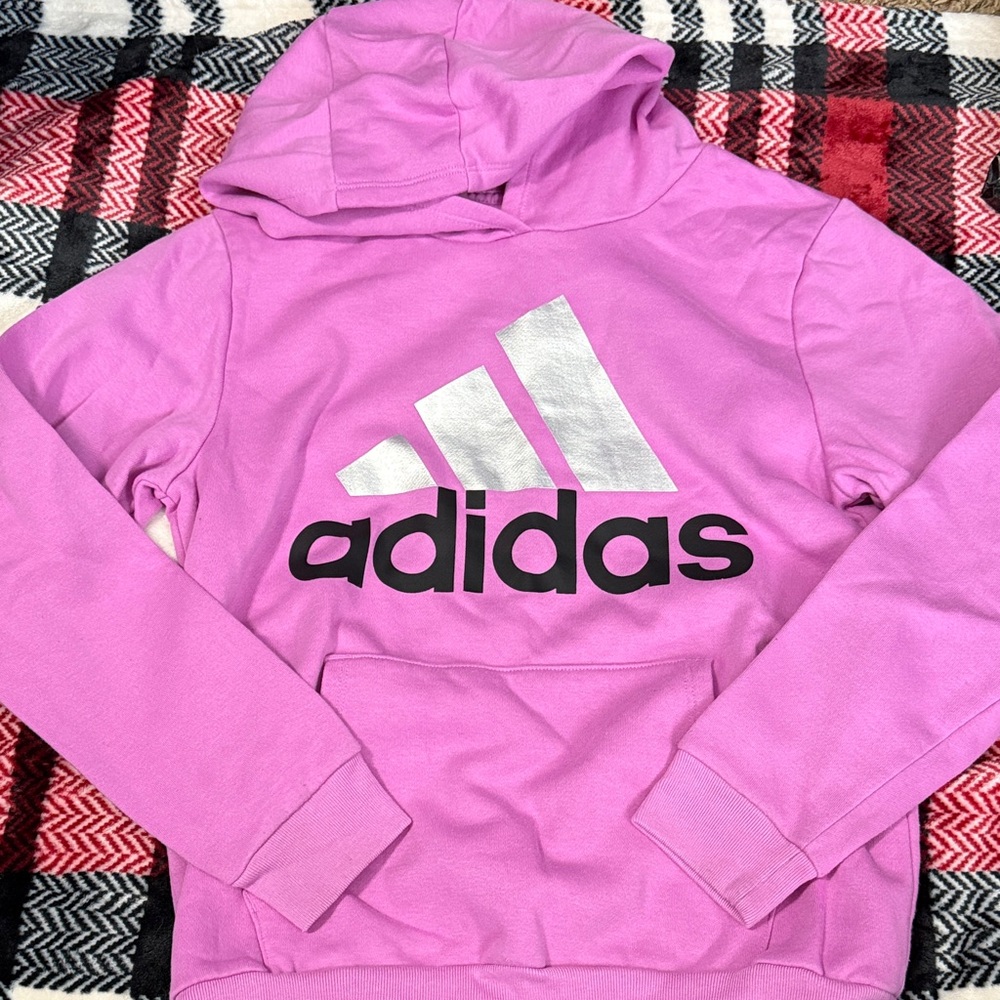 Adidas Kids Light Purple Hoodie